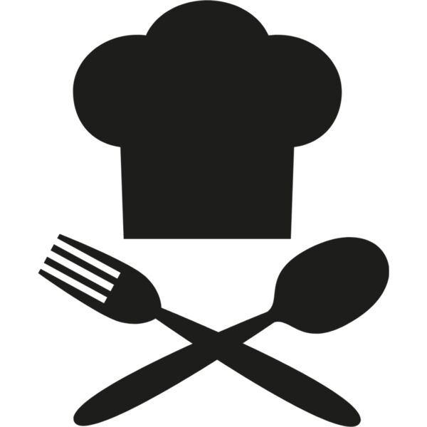 Chef Hat Fork Spoon Emblem 2 Thumbnail