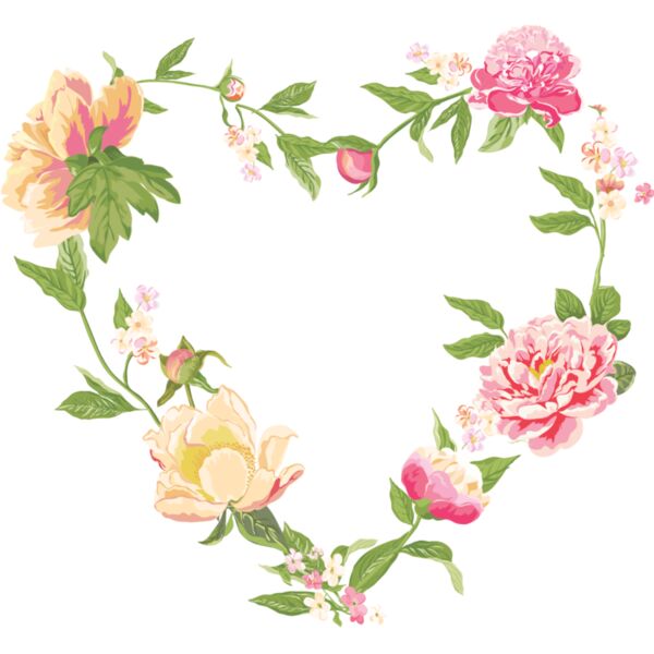 Floral Heart Wreath 1 Thumbnail