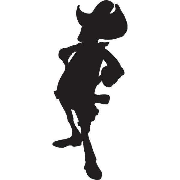 Cartoon Cowboy Silhouette 3 Thumbnail