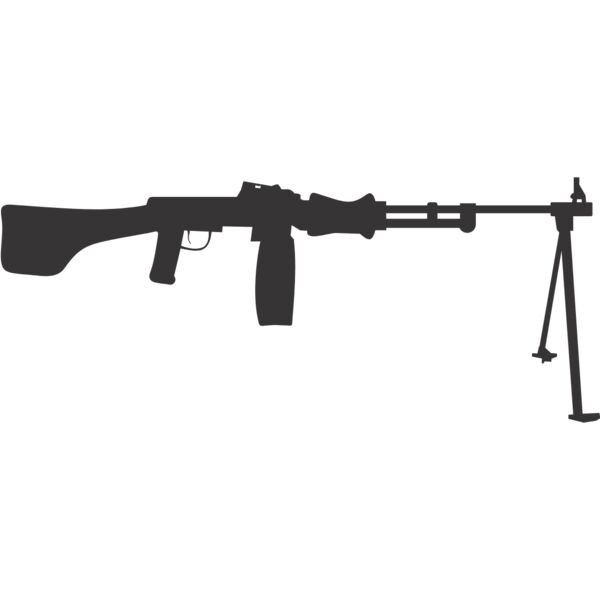 Machine Gun Silhouette 8 Thumbnail